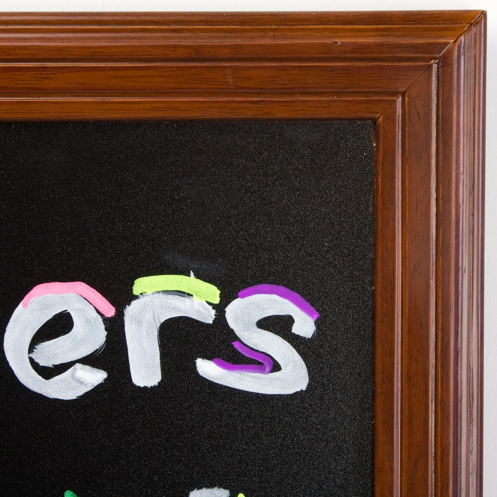 Chalk display