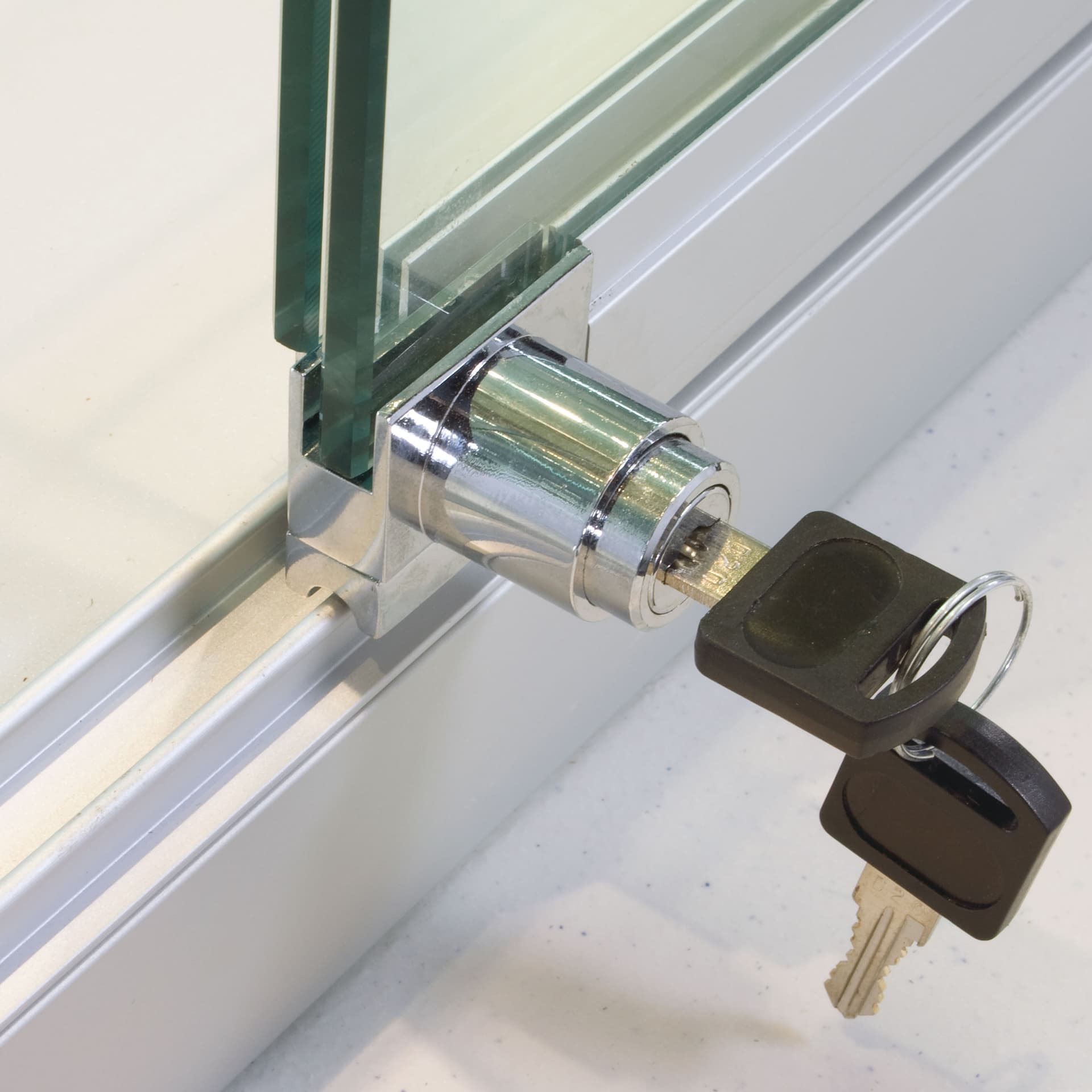 Wall Case: Is Securely Mounted w/Two Z-Bar Mounts
