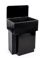 Black Cardboard Bulk Bins