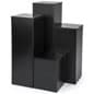 Floor Standing Pedestal Sets, 12.5" Square Top - Set of 3 or 4