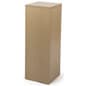 Floor Standing Display Riser Stand with 12.5" Square Top, and Melamine Finish