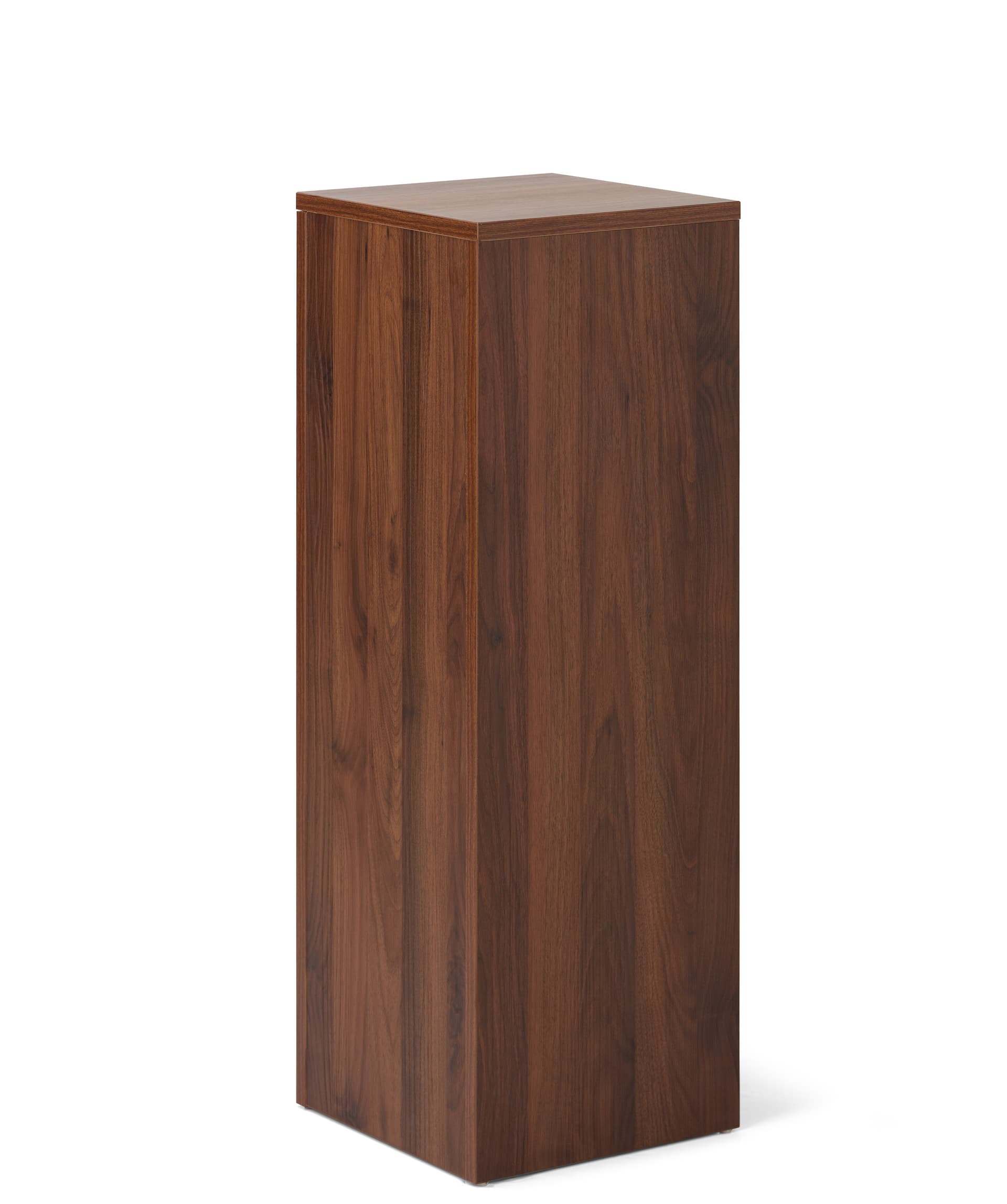 Display riser stand with melamine finish