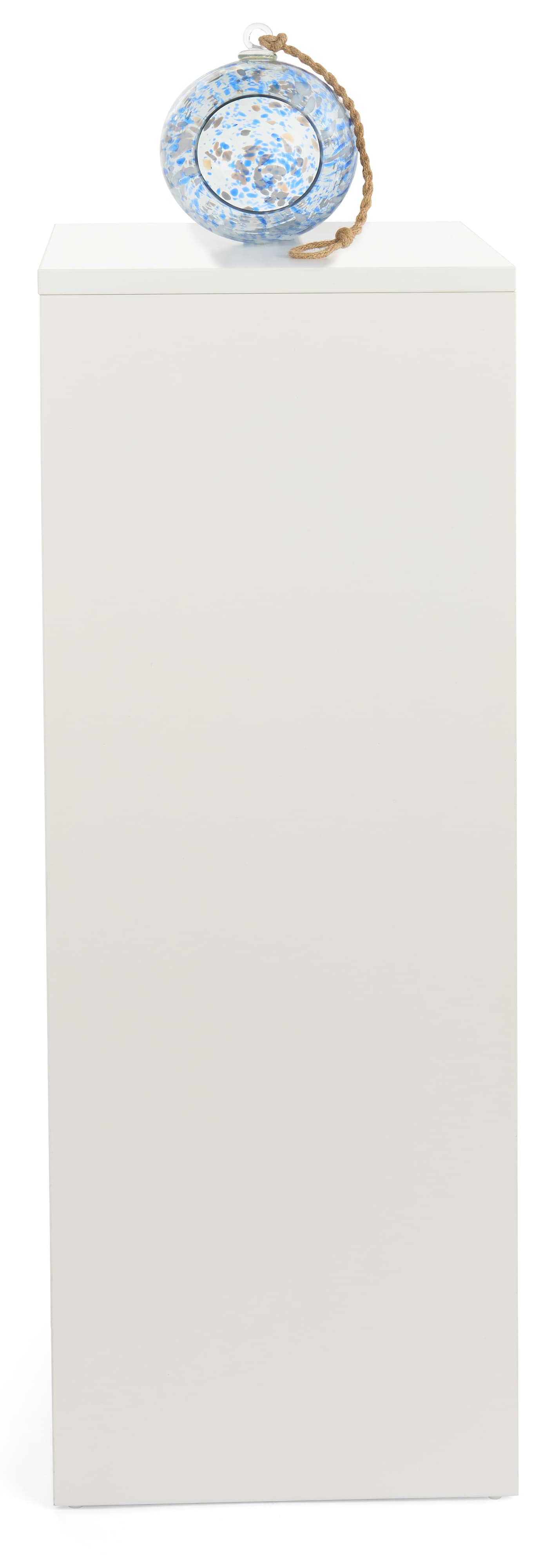 White Laminate Pedestal in Use