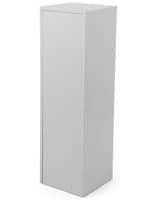 Laminated White Pedestal Stand