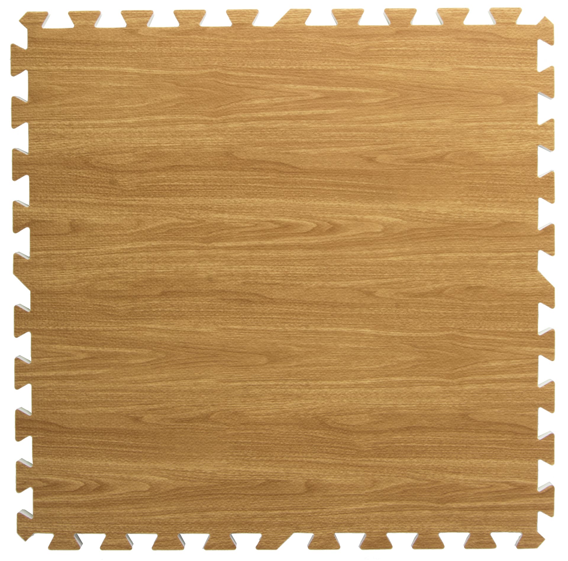 Light Oak Interlocking Wood Floor Mats for Trade Shows