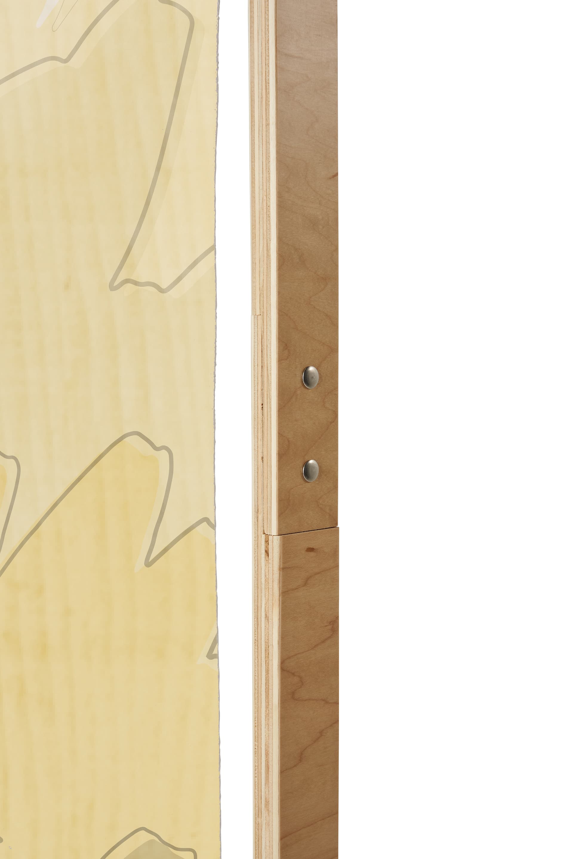 Eco friendly banner stand with stainless steel hardware 