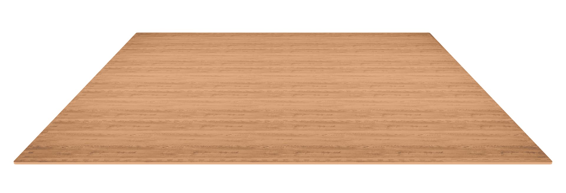 Foam wood floor tiles create a 10 by 10 flooring space