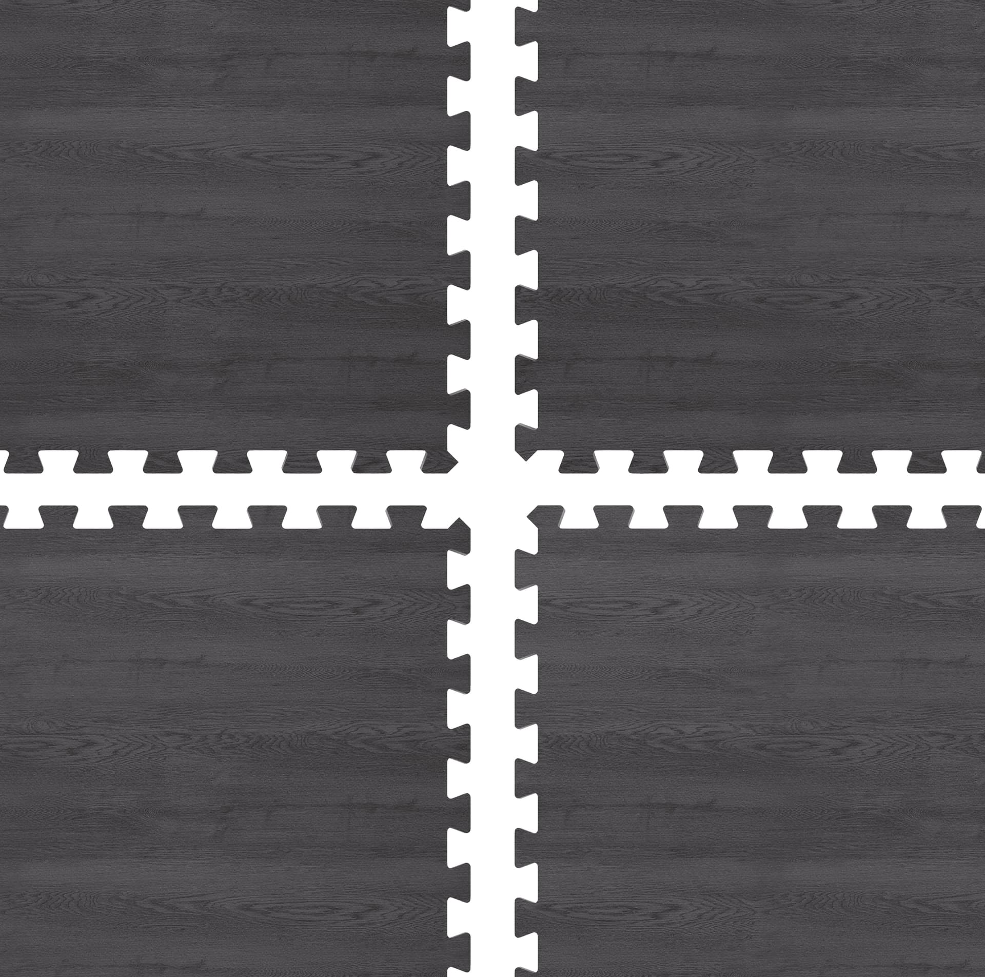 Foam wood flooring comes with 25 tiles to create a large flooring space