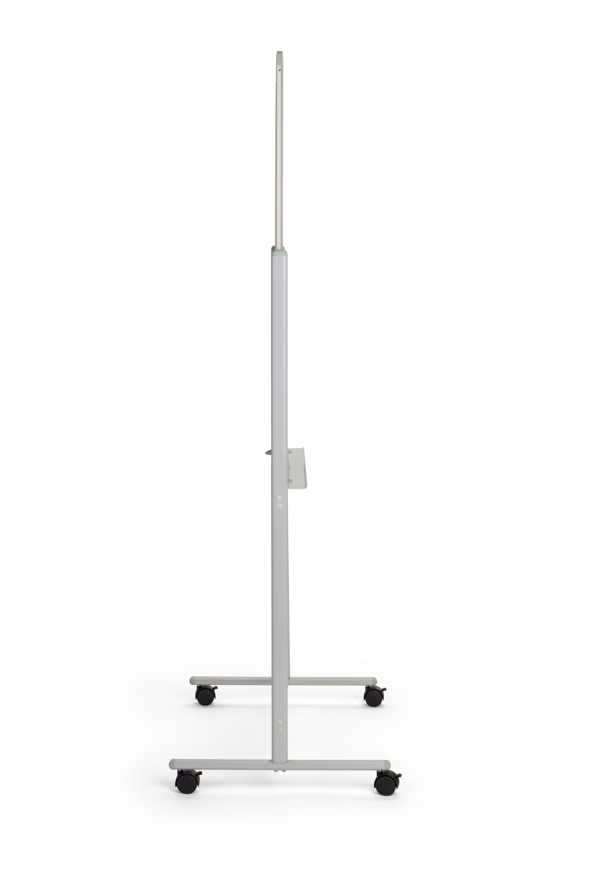 Portable whiteboard in profile view