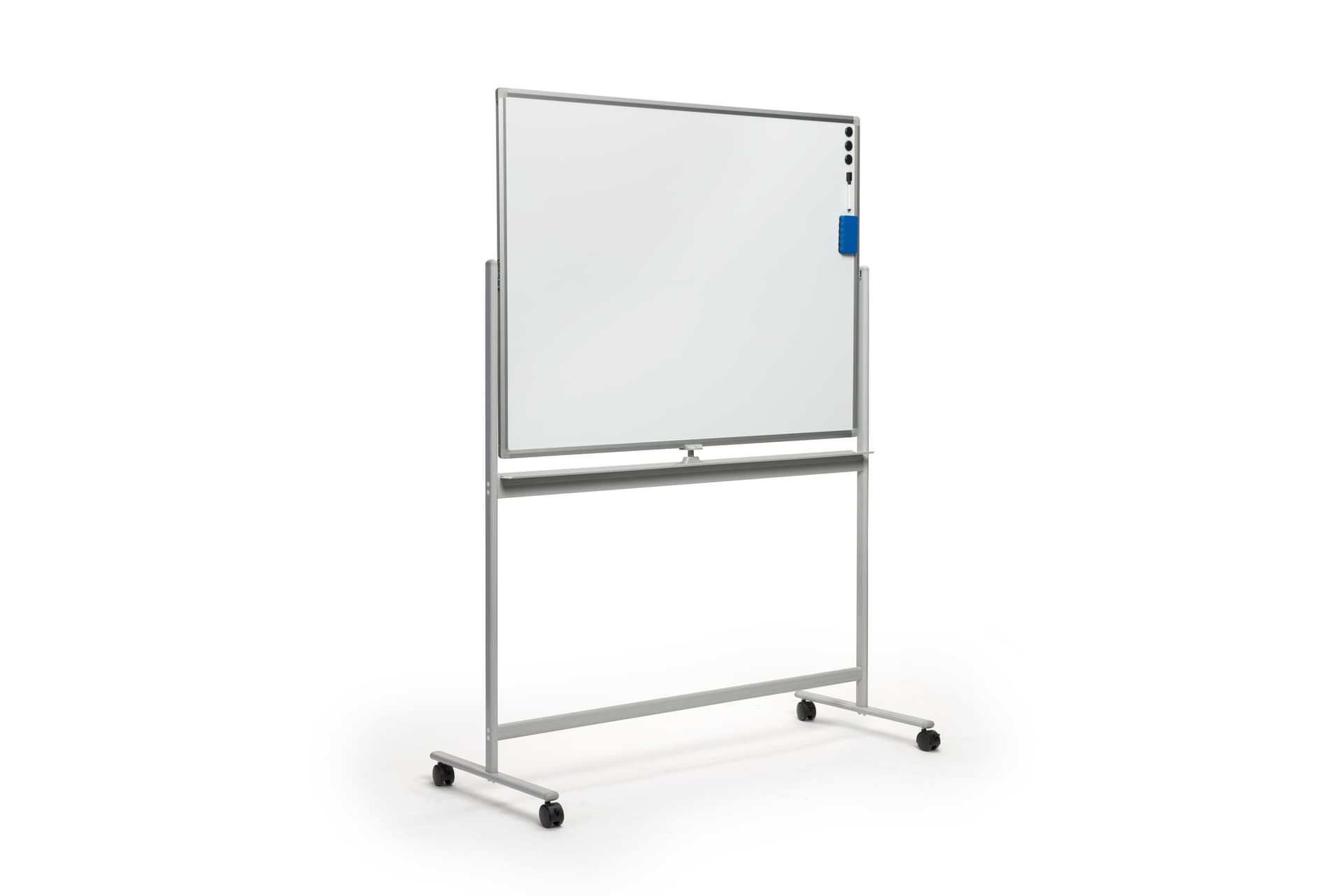 Landscape-oriented rolling whiteboard