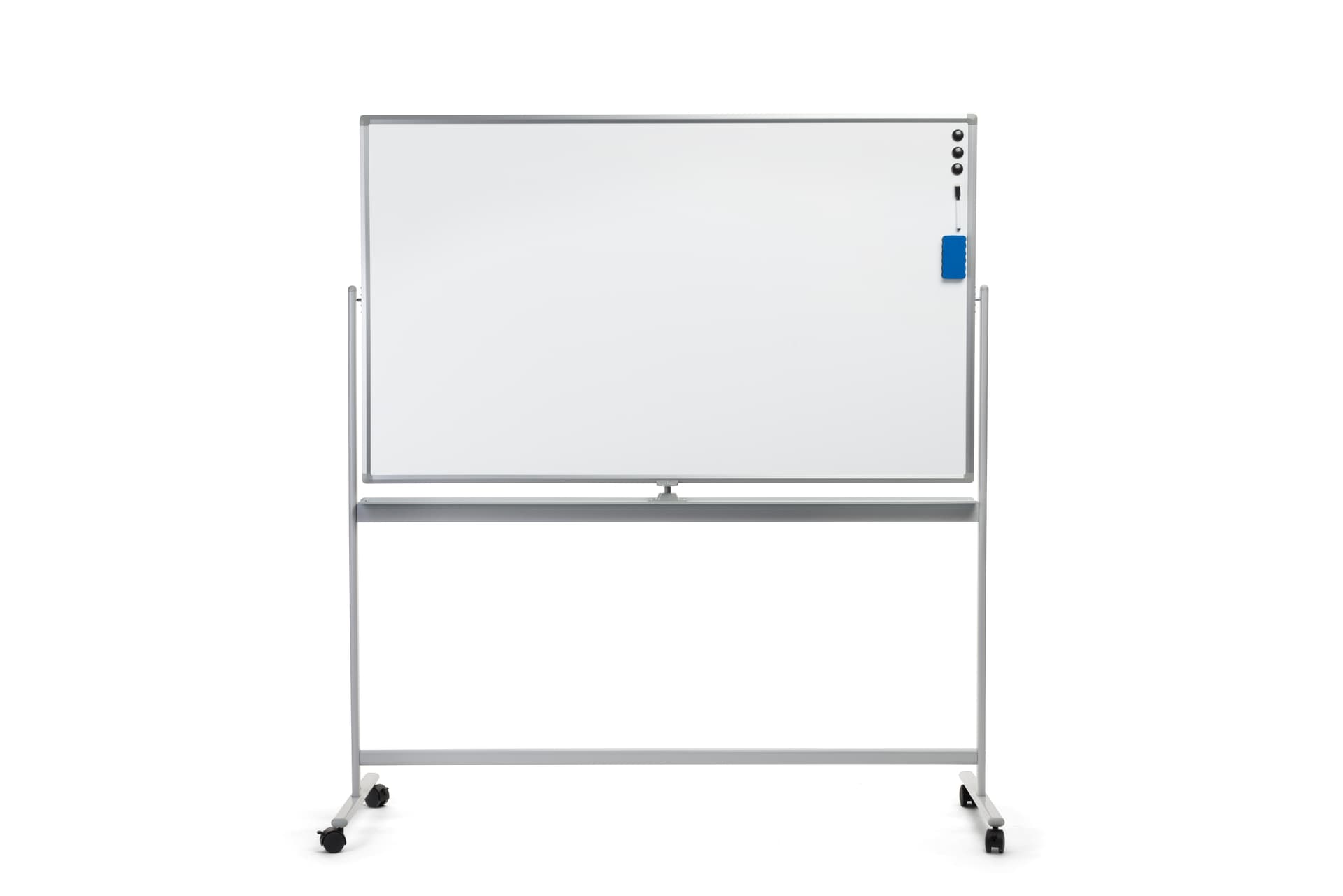 Large whiteboard on wheels
