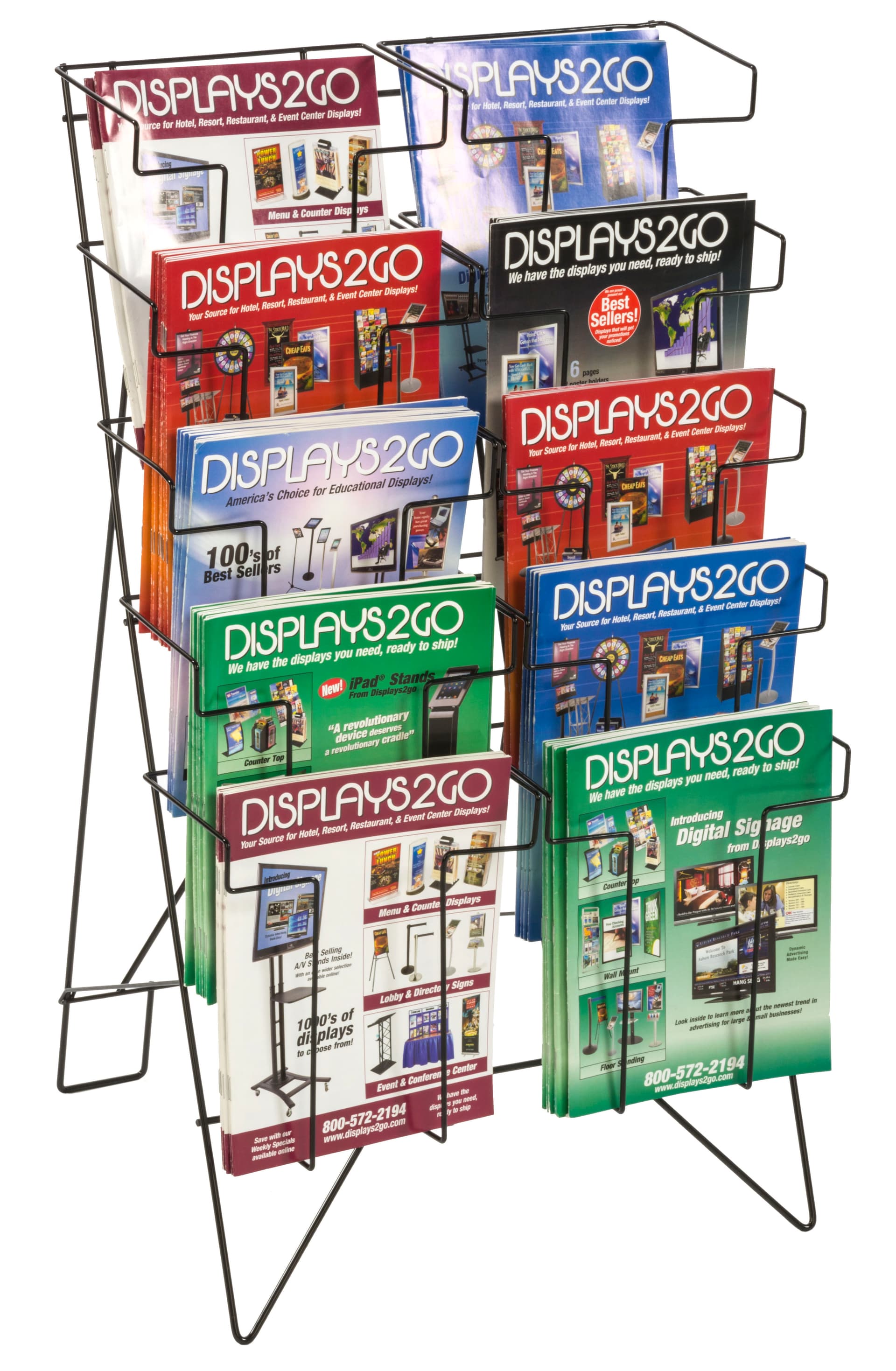Metal Wire Magazine Holder