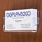 Acrylic Business Card Holder for Wall, Open Design - Clear
