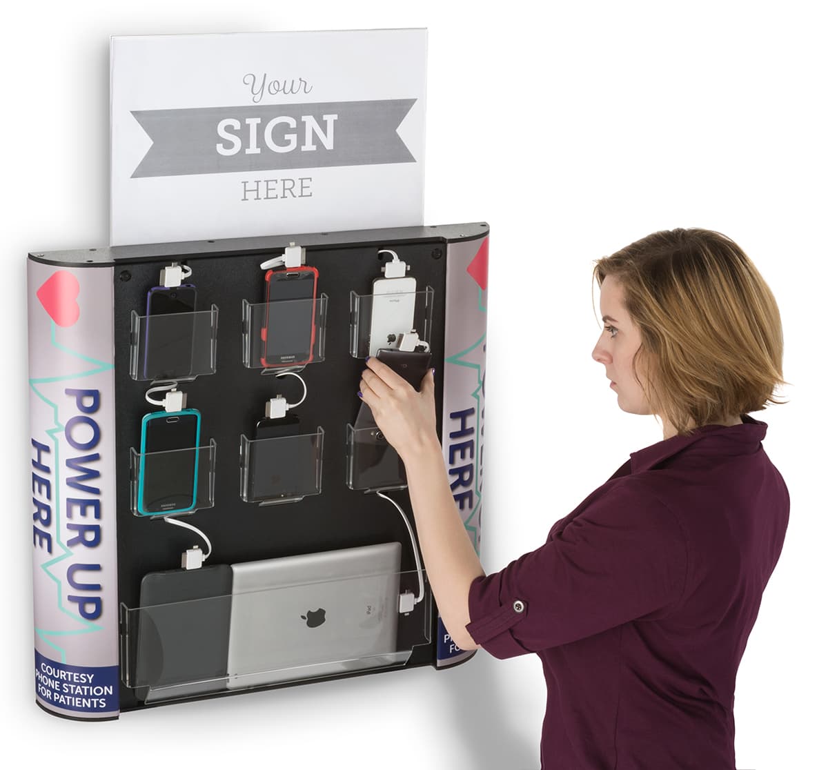 Airport Charging Station for Walls