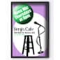 Wall Mounted Poster Holder, Top Loading, Non-Glare Lens 