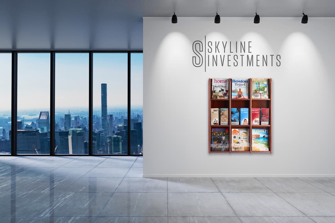 Adjustable Magazine Rack | Mahogany Finish Holder for Periodicals ...