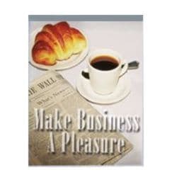 Wall Mounted Poster Holder, Side Insert, Frameless Design - Clear
