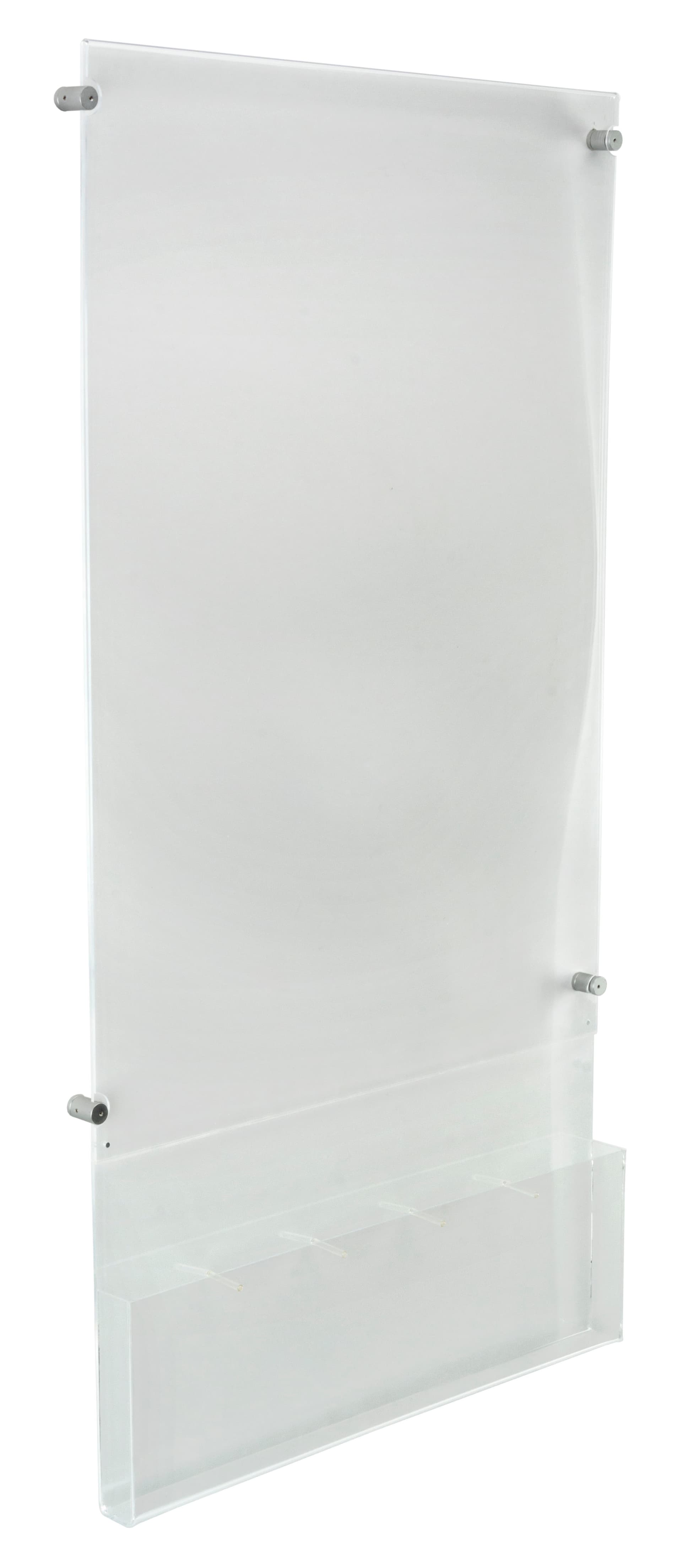 Standoff Mounting 24” x 36” Poster Frame with Adjustable Literature Pocket