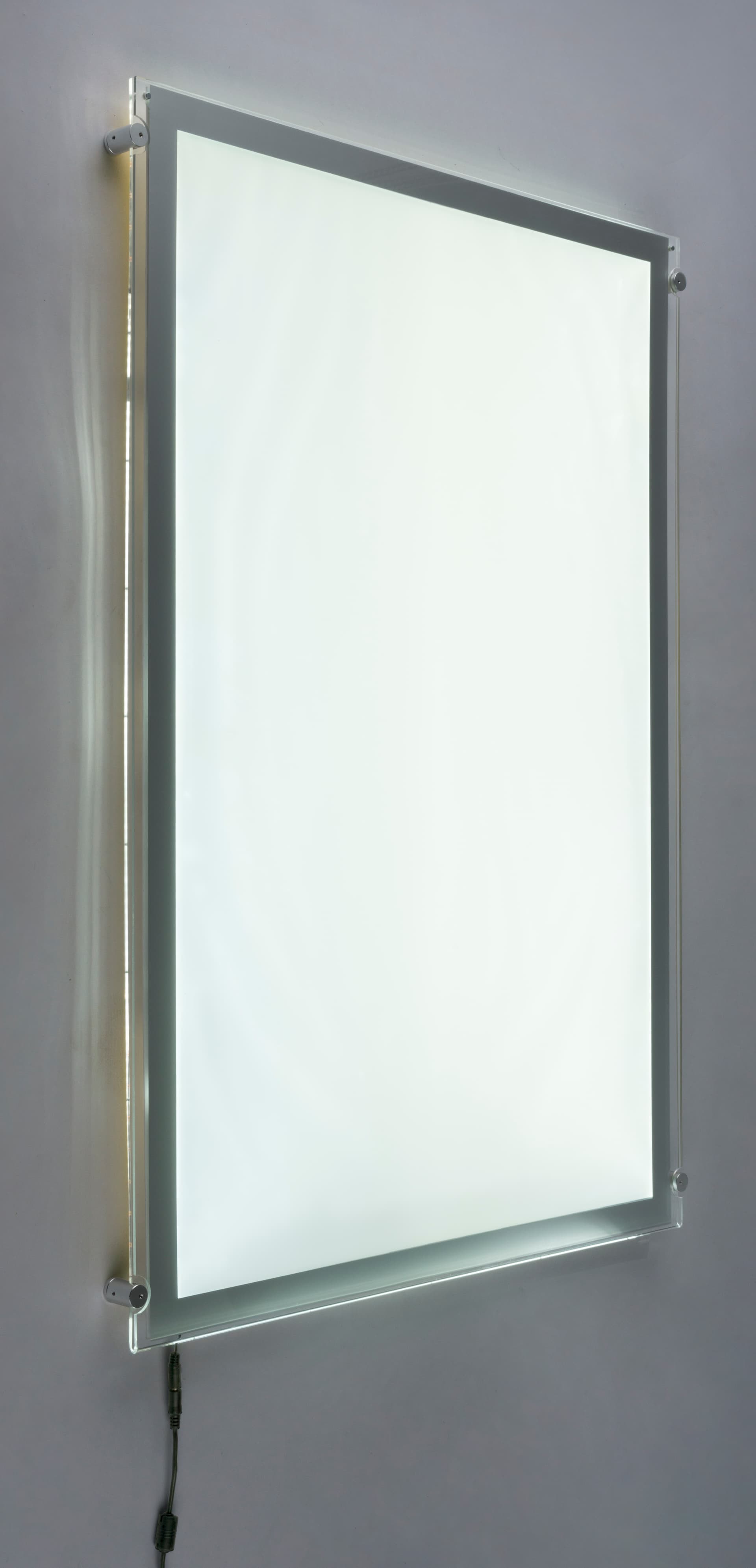 Lightweight Light Box Display with LED Illumination