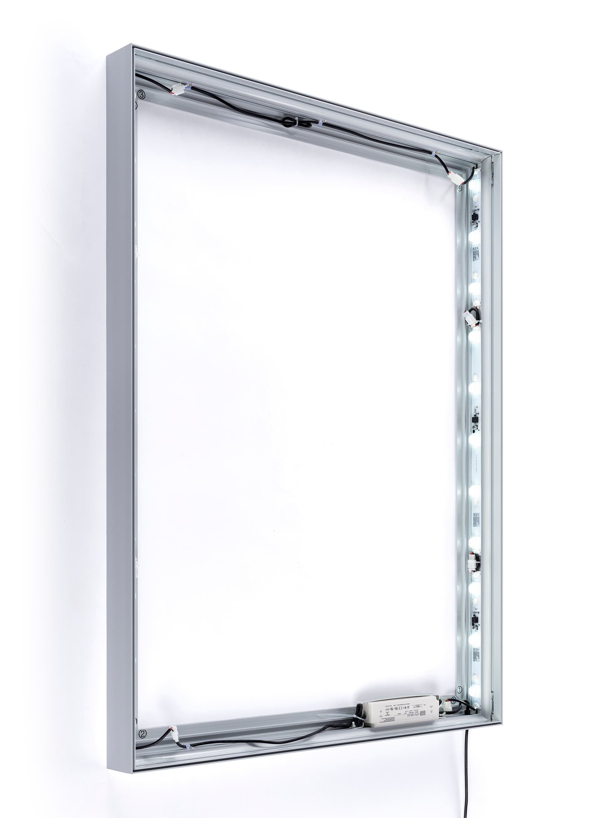 LED Backlit 24 x 36 fabric light box SEG poster frame
