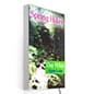 SEG Wall Mounted Backlit Poster Holder, Custom Printed, Illuminated - Silver