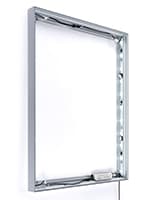 36 Wide x 48 tall SEG fabric illuminated wall frame