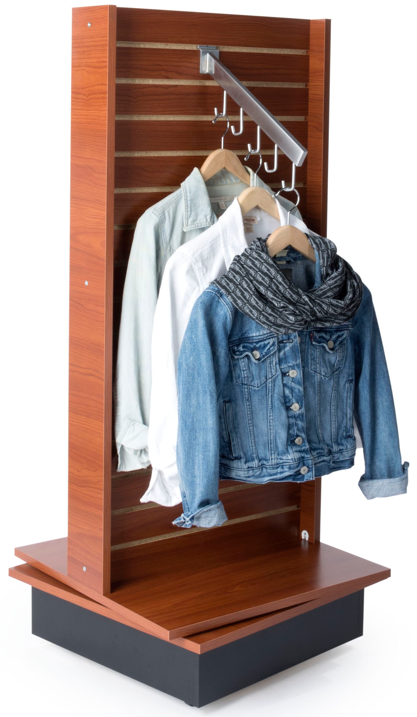 Freestanding Slatwall in Use
