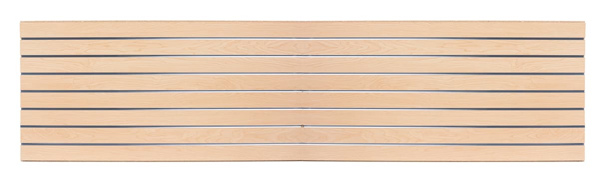 Slatwall Panel System with Easy Assembly