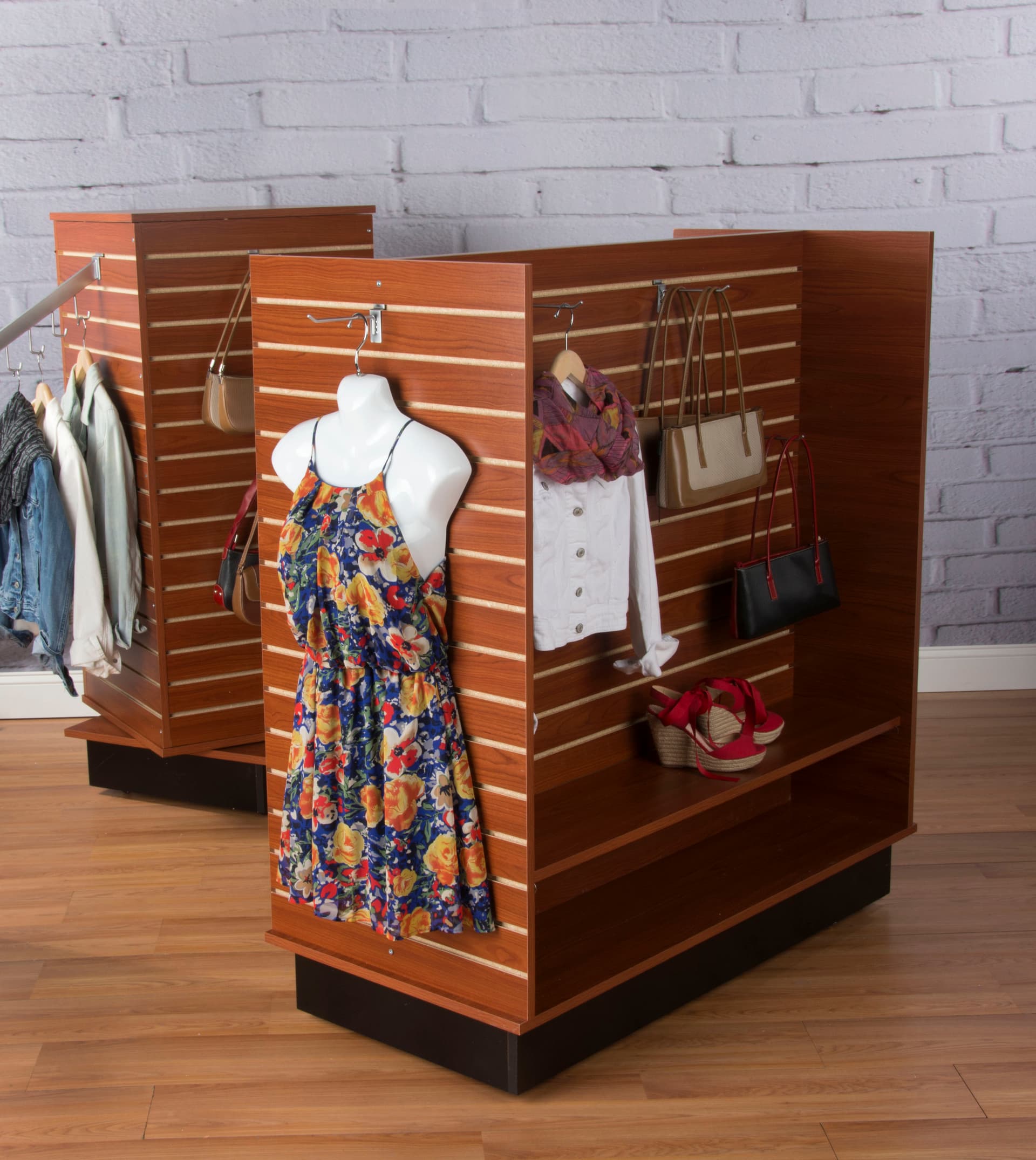Slatwall Display Unit in Retail Use