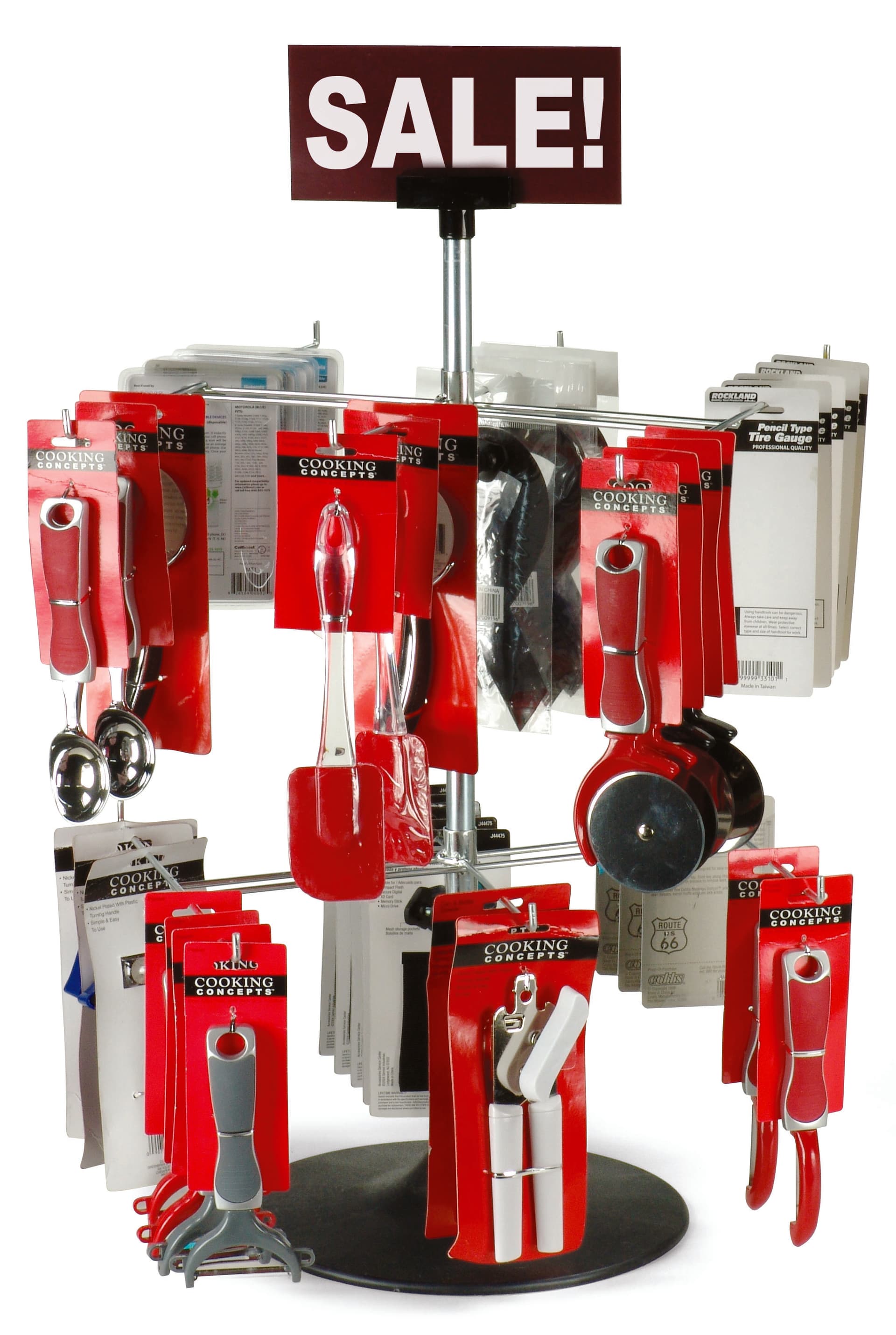 Retail Wire Rack With Peg Hooks | Displays2Go