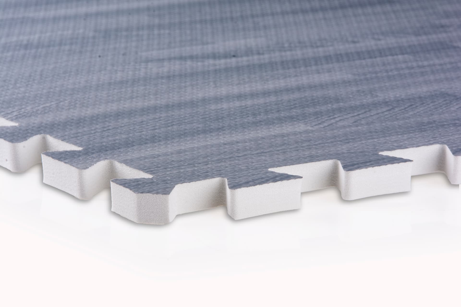Gray Wood Grain Floor Mats, (26) 2' x 2' Tiles