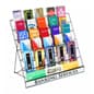 6-Tiered Wire Literature Rack, 4/8.5"w, Tabletop, Header