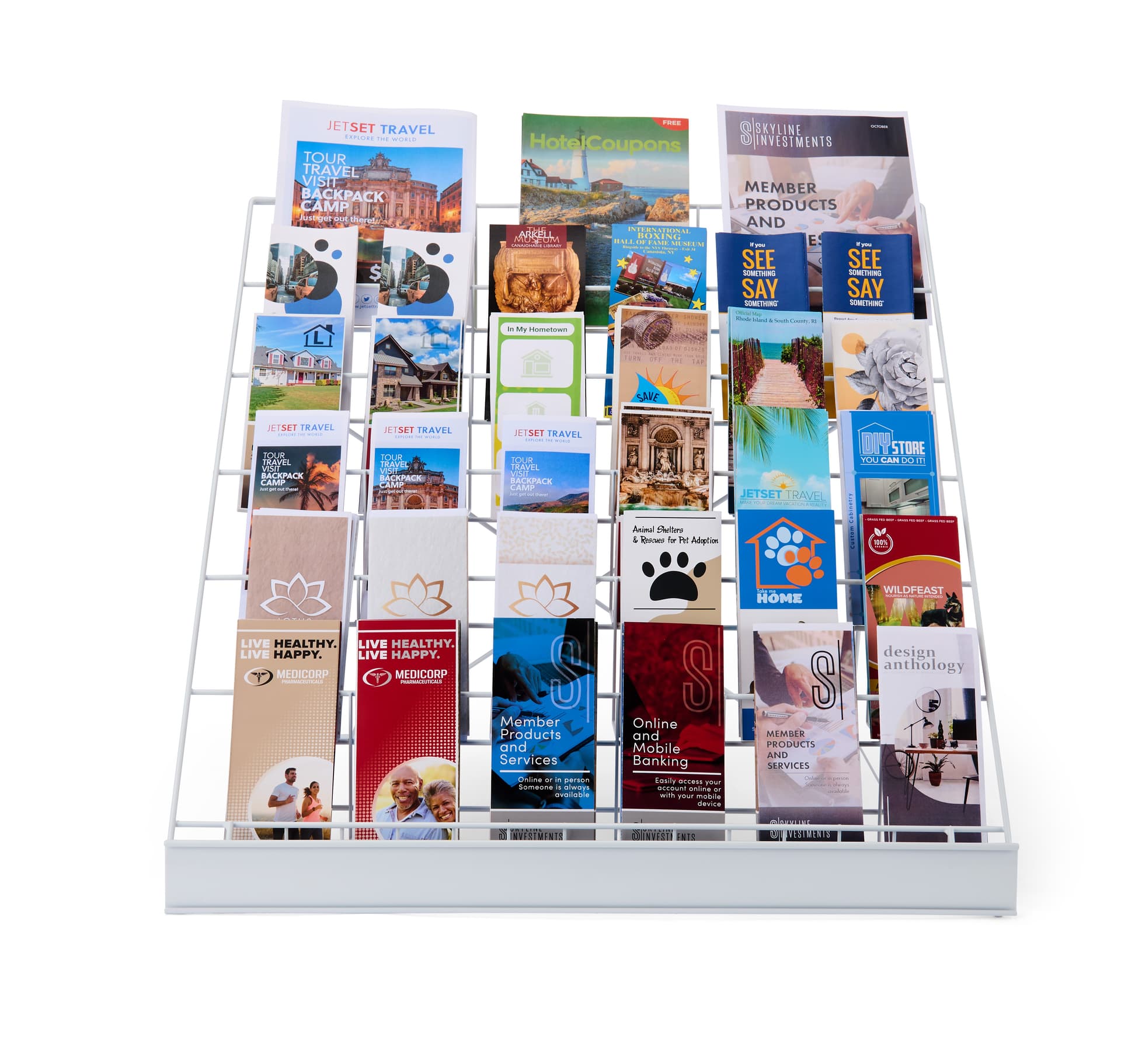 counter racks