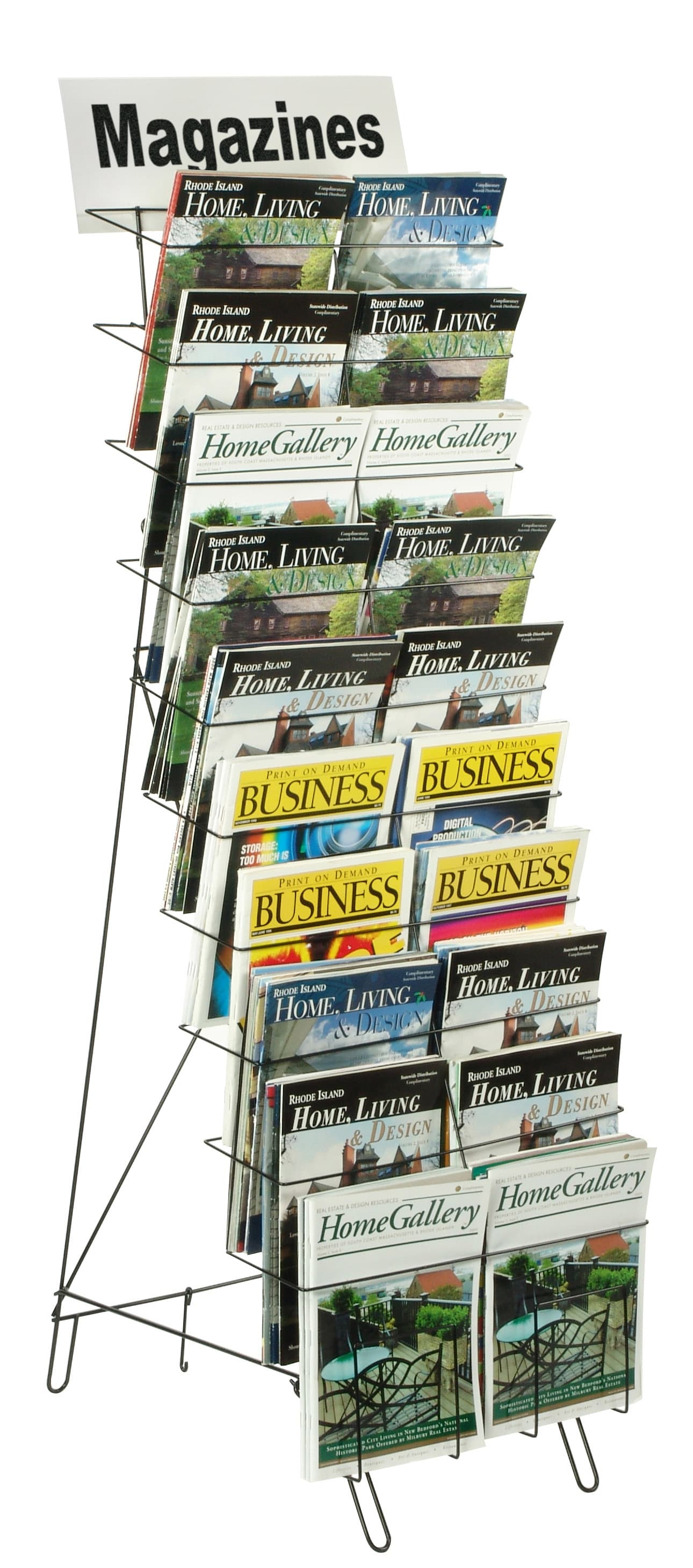 wire literature racks