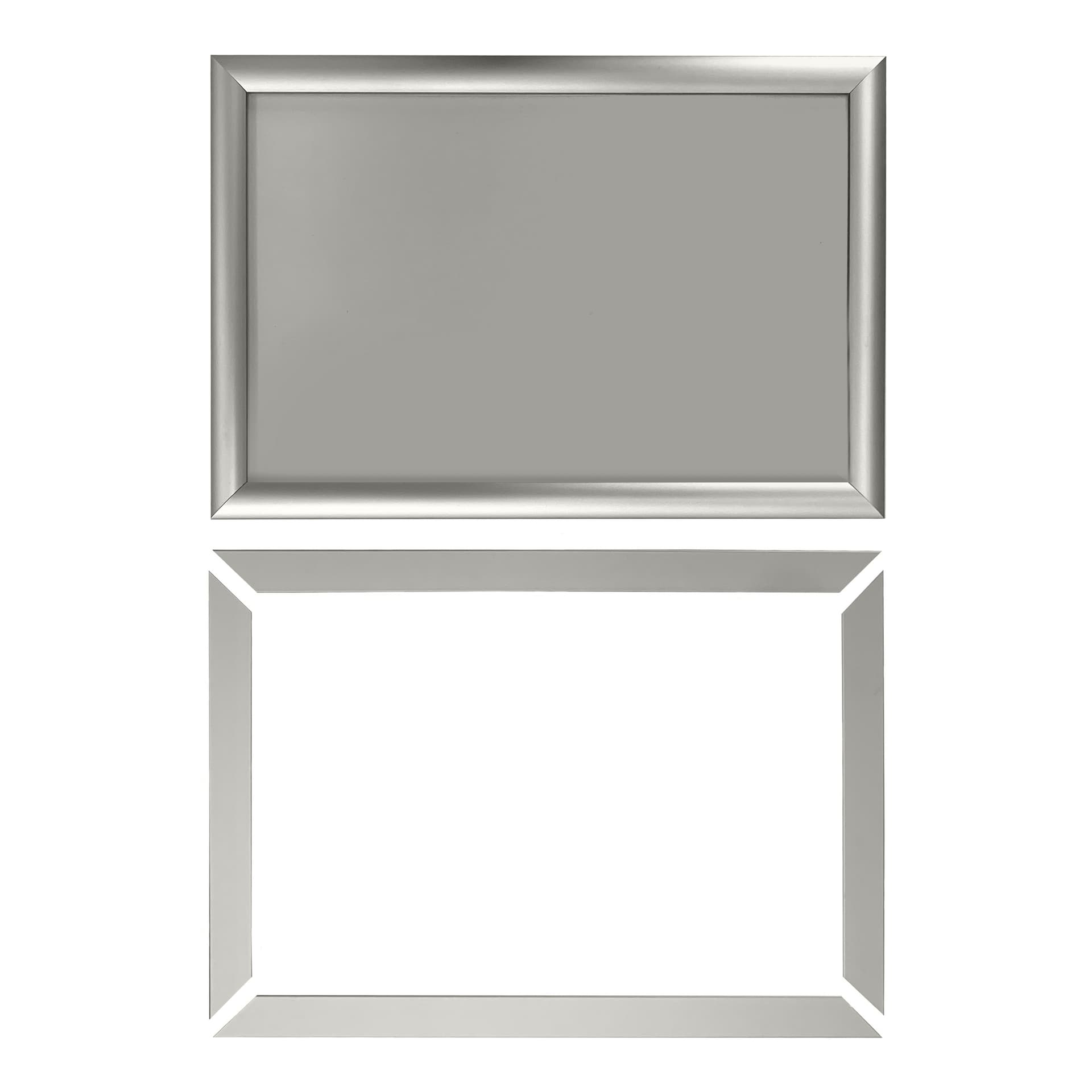 Window snap frame with tool free assembly