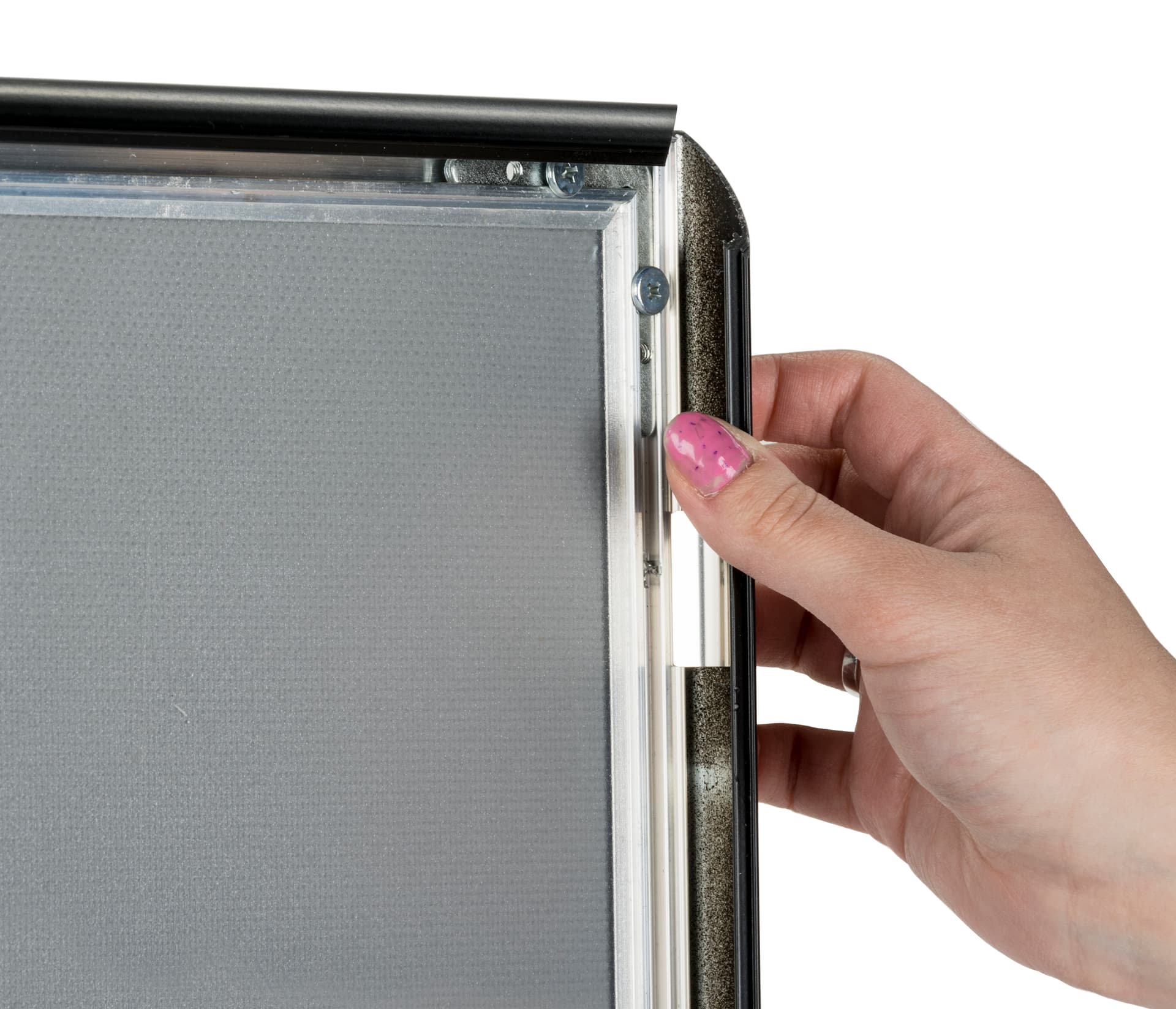 11 x 17 Black Snap Together Frame with Lens
