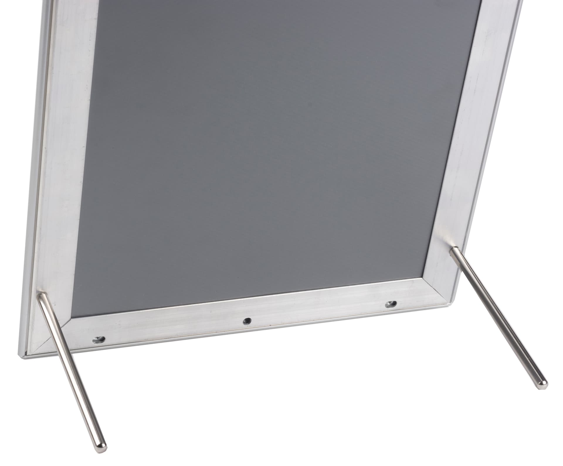 8.5 x 11 Silver Snap Sign Frame with Pegs