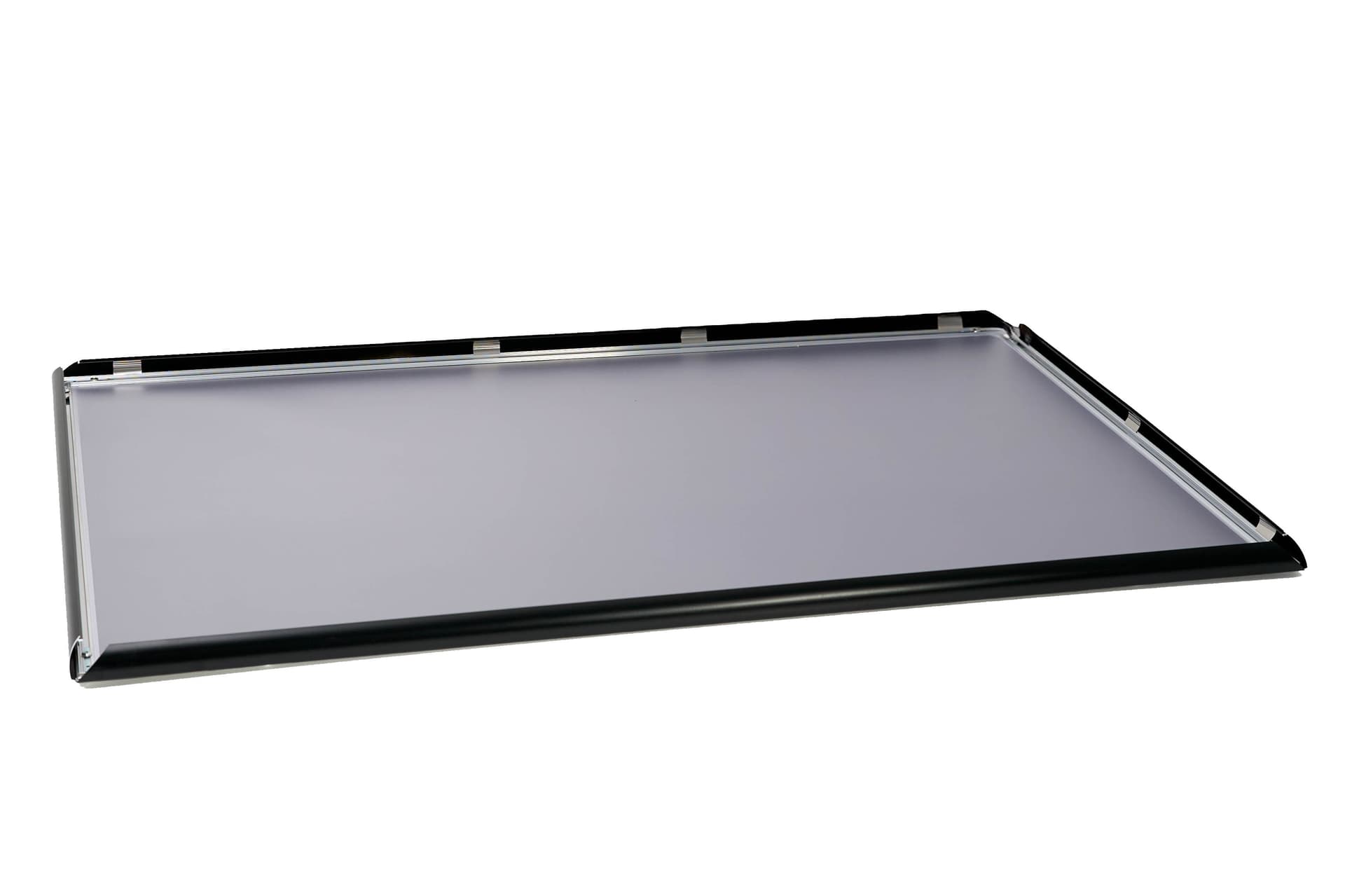 Aluminum snap frame with heavy duty construction 