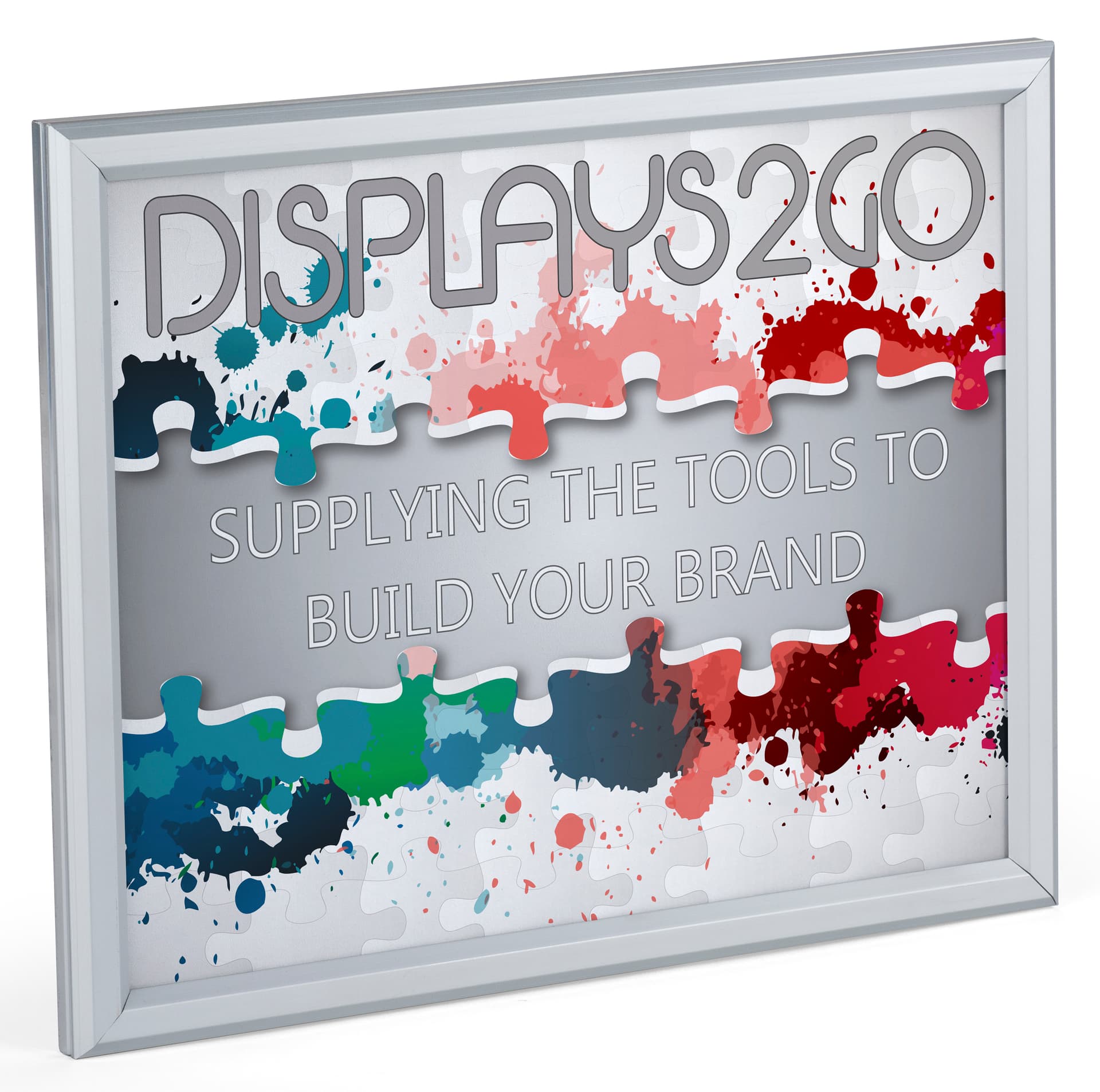 8 x 10 Aluminum Snap Frame for Wayfinding