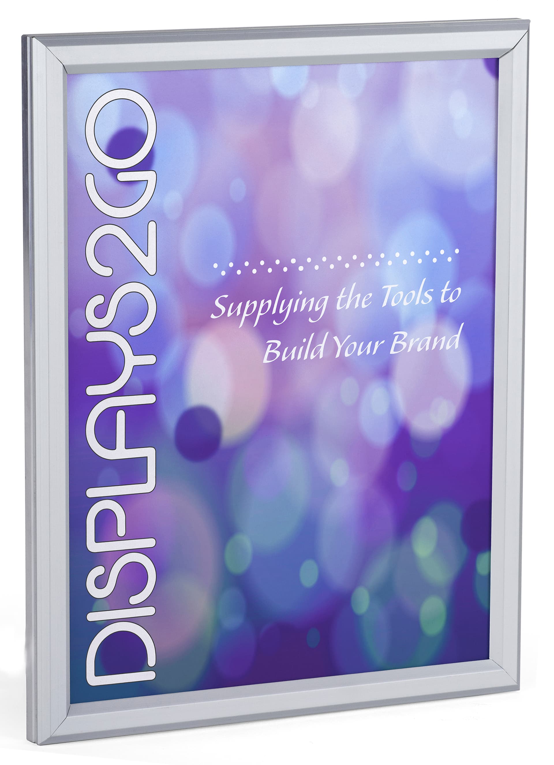 8 x 10 Aluminum Snap Frame with Multiple Display Options
