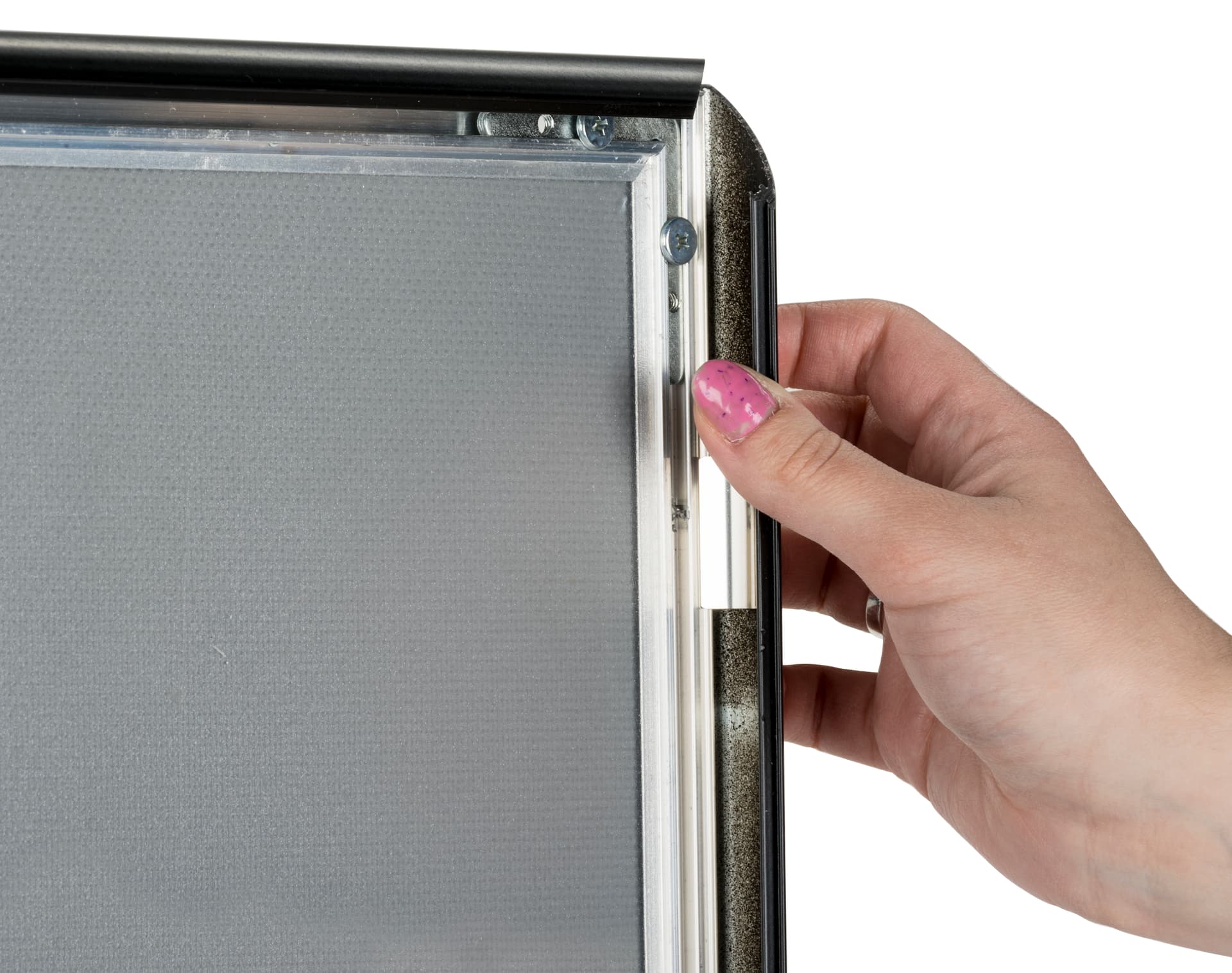 8.5 x 11 Black Snap Sign Frame - Quick Change