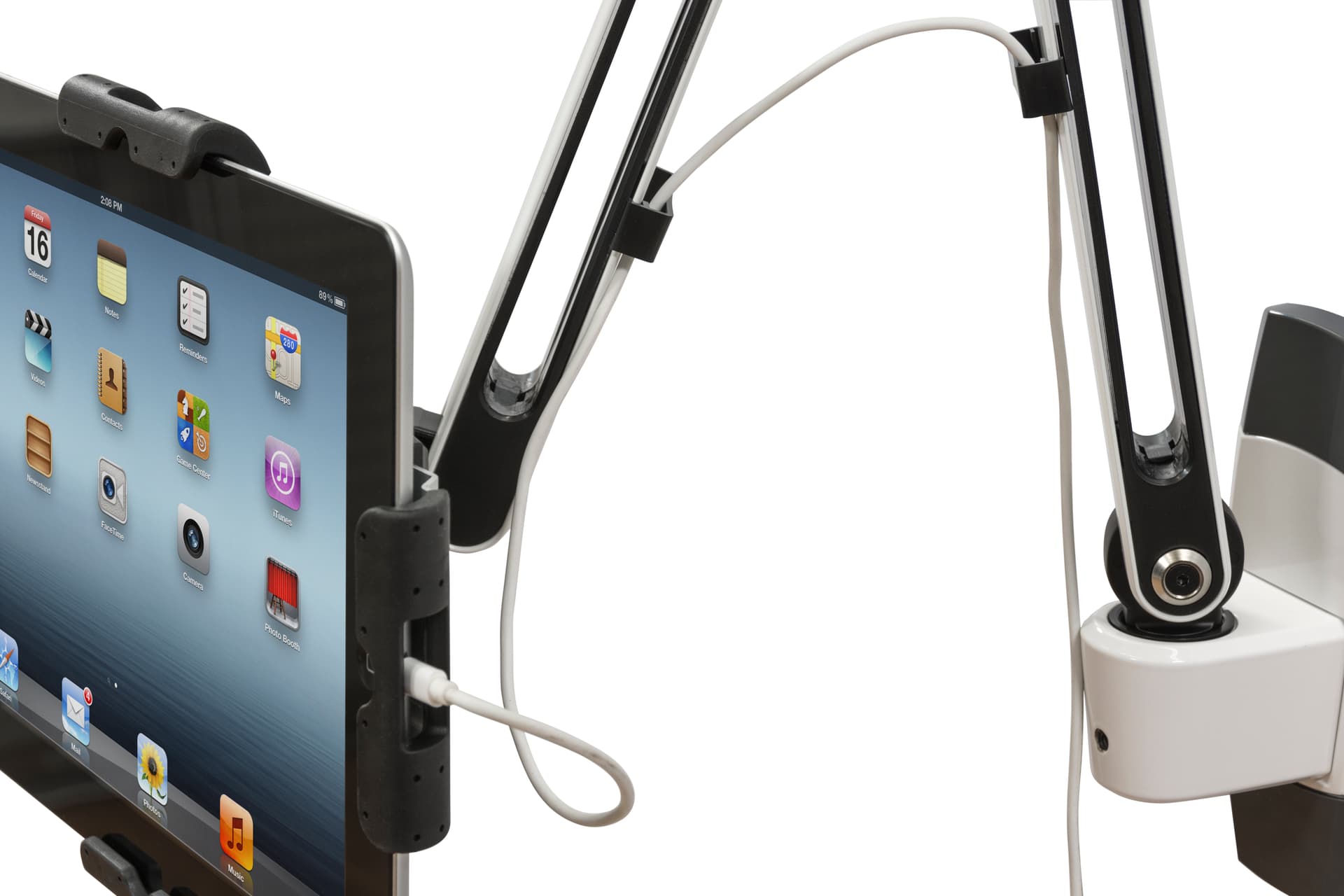 Cable Management Secure Tablet Wall Mount