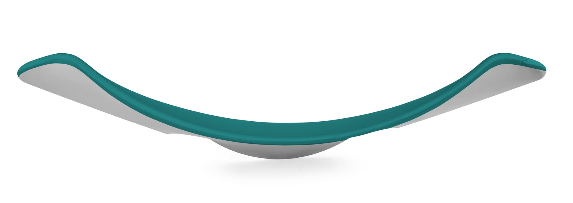 Custom print table top display with curved design 