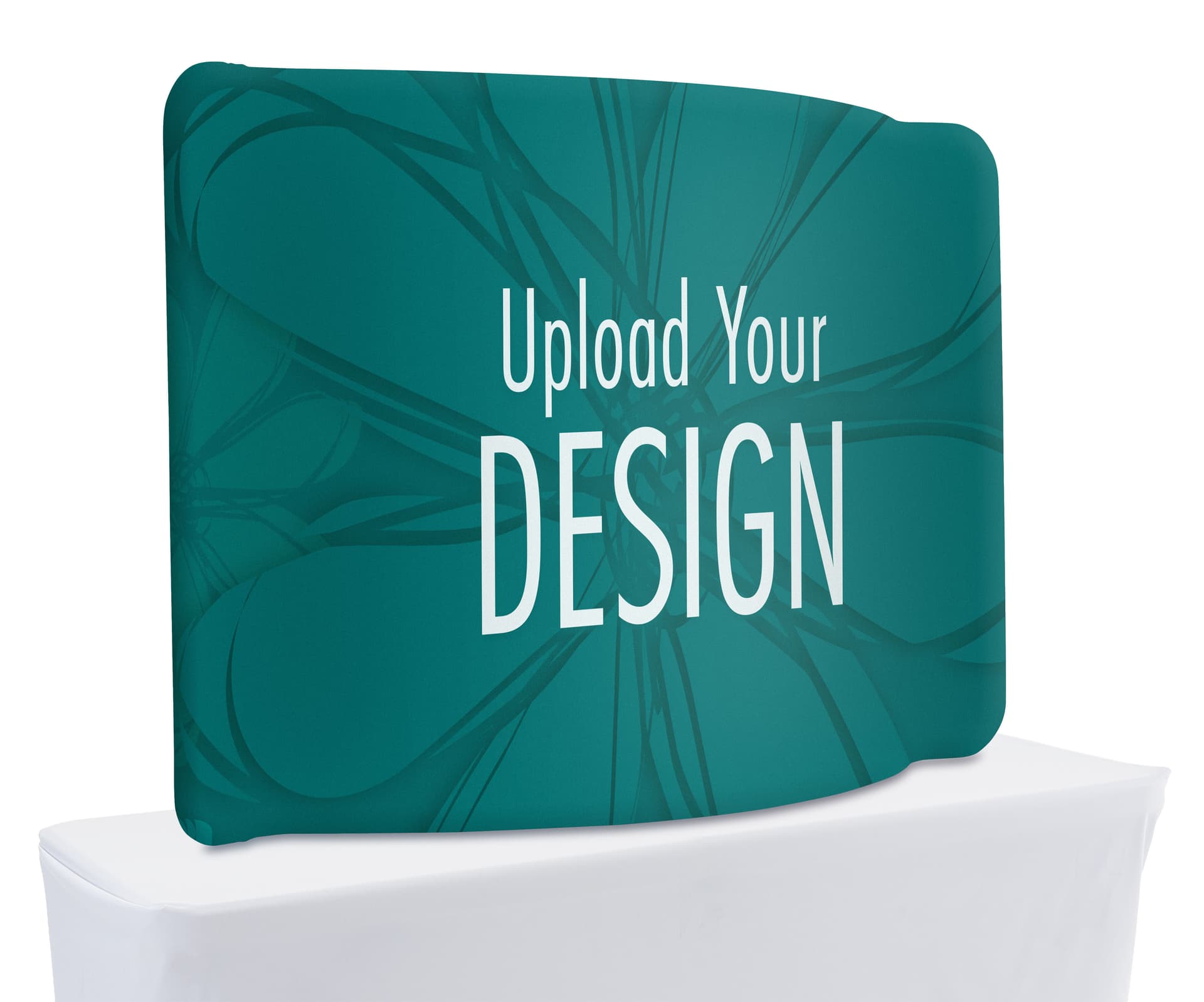 Custom print table top display with custom artwork 
