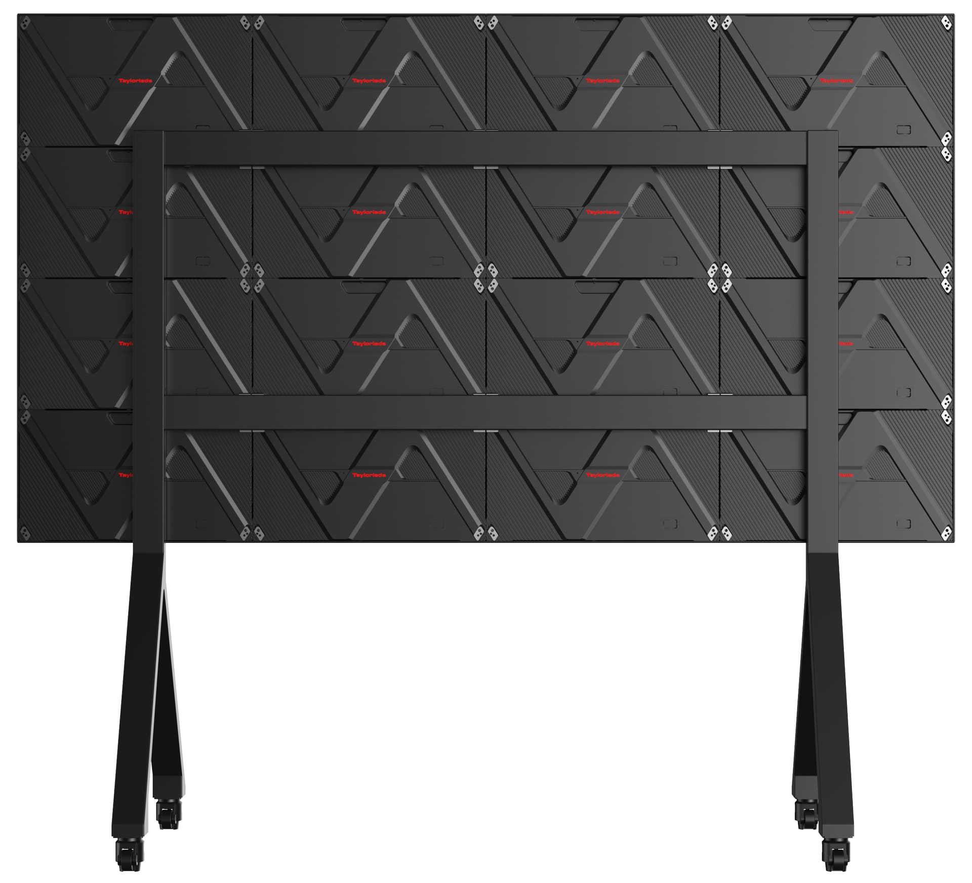 Direct View LED Video Wall showcasing the back of the fully assembled unit 