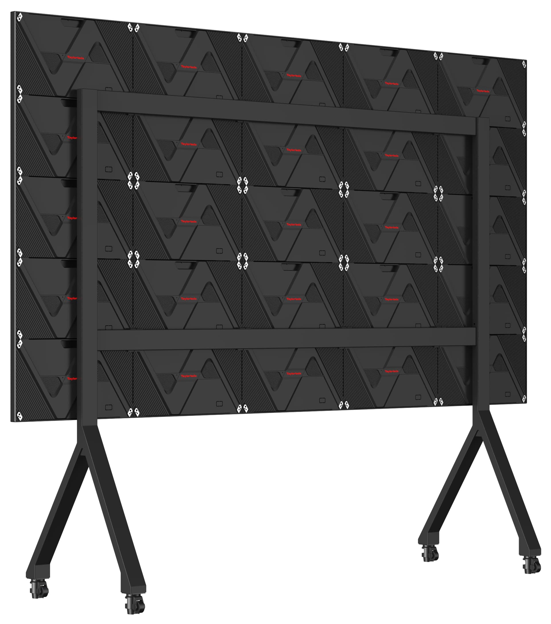 Direct View LED Video Wall showcasing the back of the unit made from steel and die cast aluminum