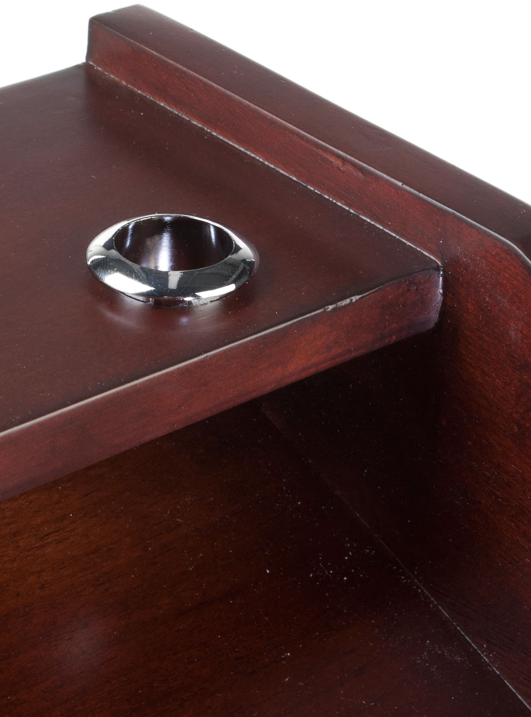 Wood Lectern, Red Mahogany Finish
