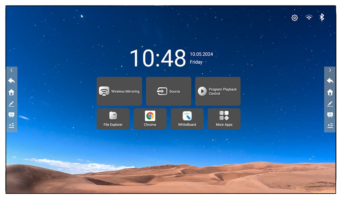 Direct View LED Video Wall with both NovaStar and Android 11 operating systems