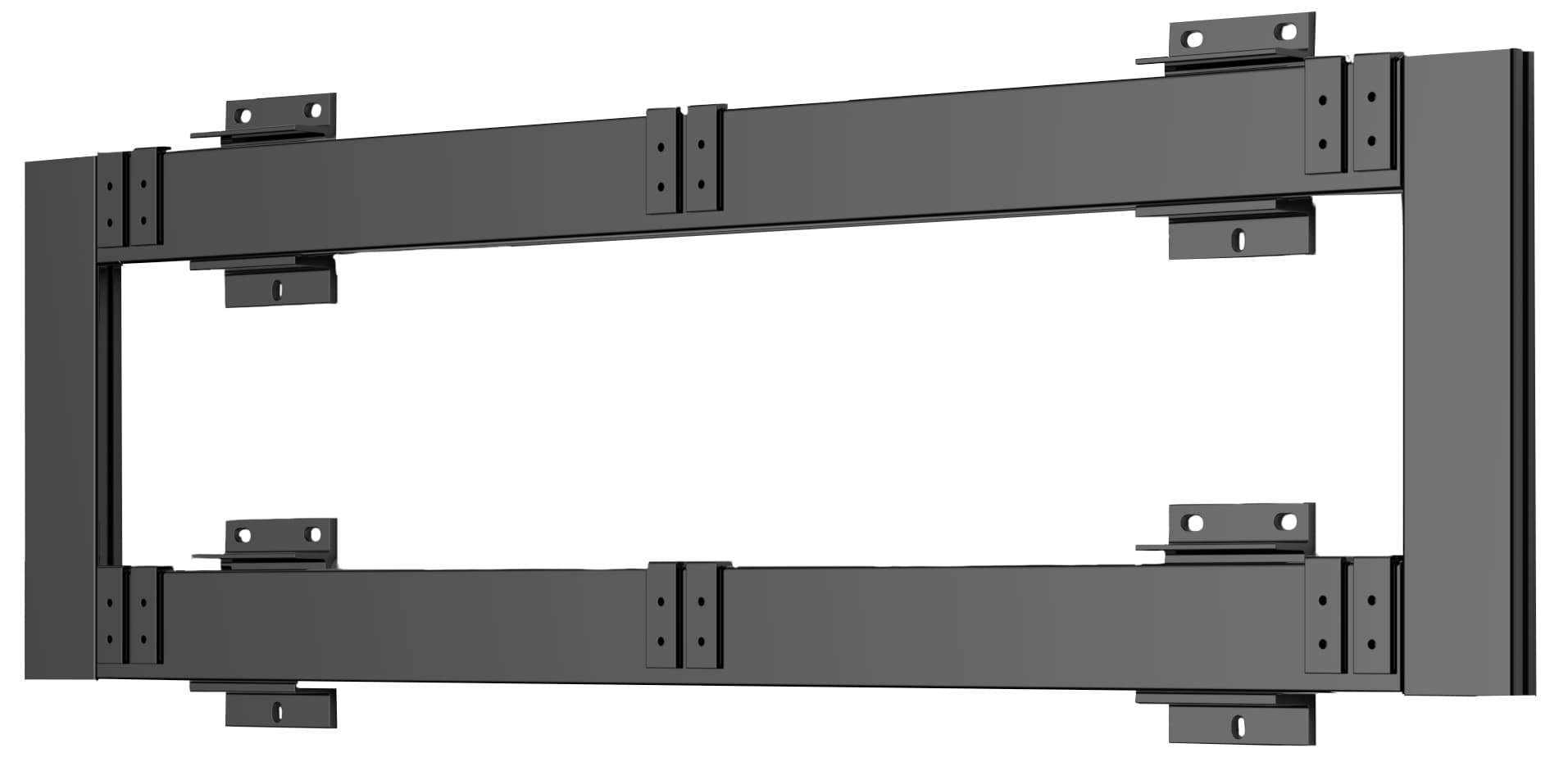 Direct View LED Video Wall showcasing the included wall mounting backet