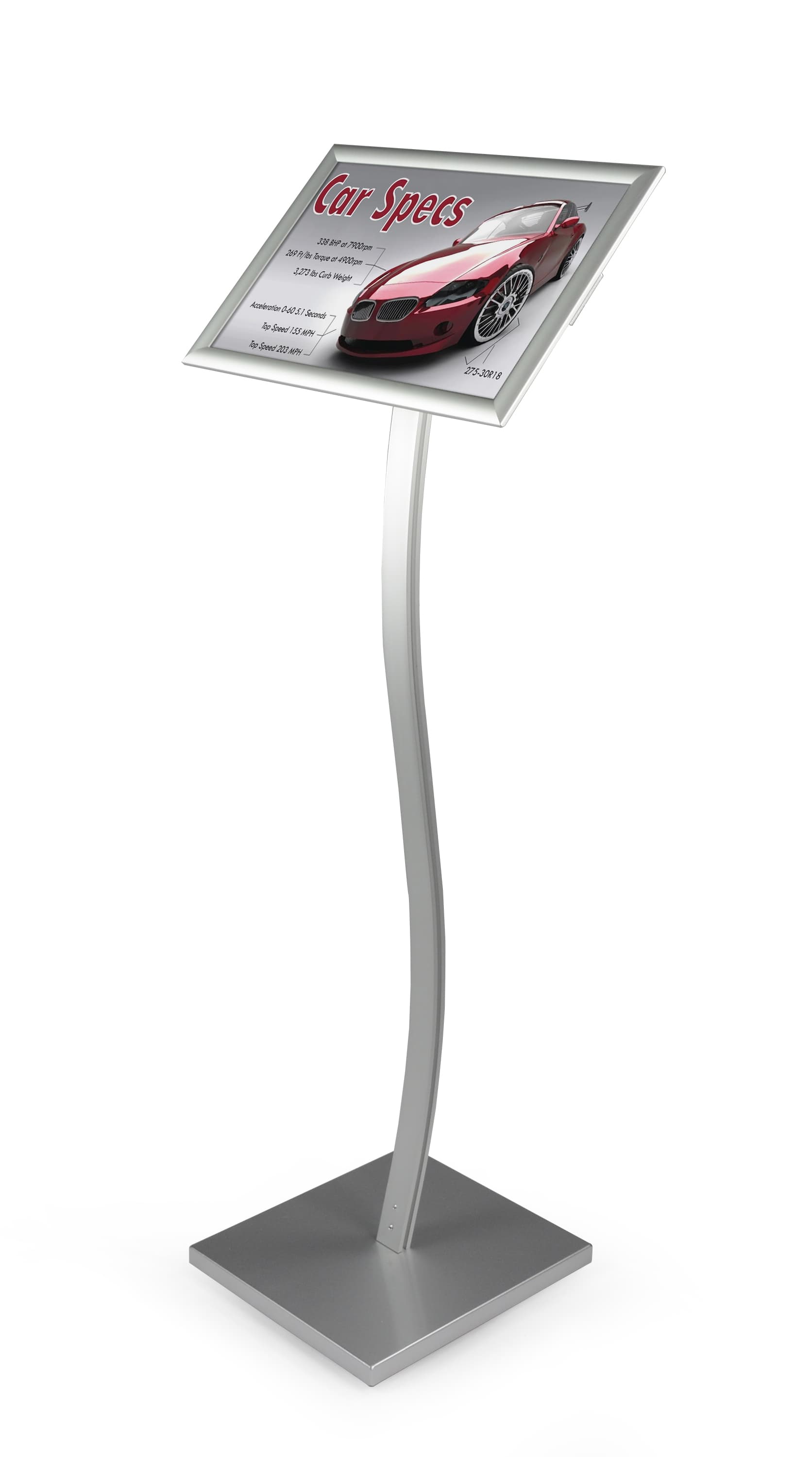 sign holder stand